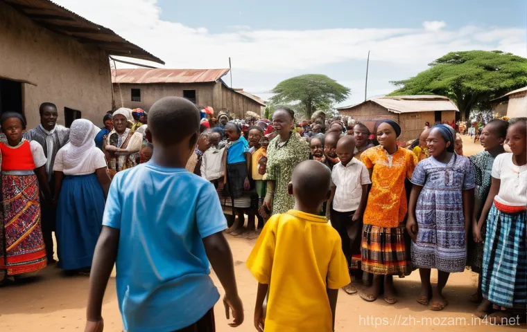 모잠비크와 탄자니아 관계 - **Prompt:** A vibrant and bustling scene at a major East African port, combining elements reminiscen... 모잠비크와 탄자니아 관계 - **Prompt:** A vibrant and bustling scene at a major East African port, combining elements reminiscen...
