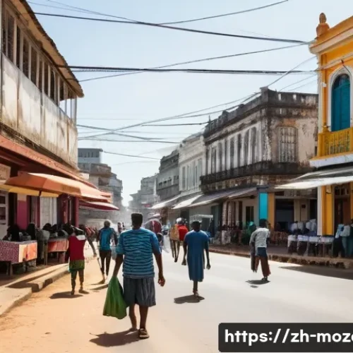 모잠비크에서 영어 사용 가능 여부 - **Prompt 1: Urban Life in Maputo with Portuguese Influence**
    "A vibrant and bustling street scen...
